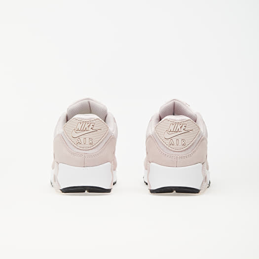 white barely rose air max 90
