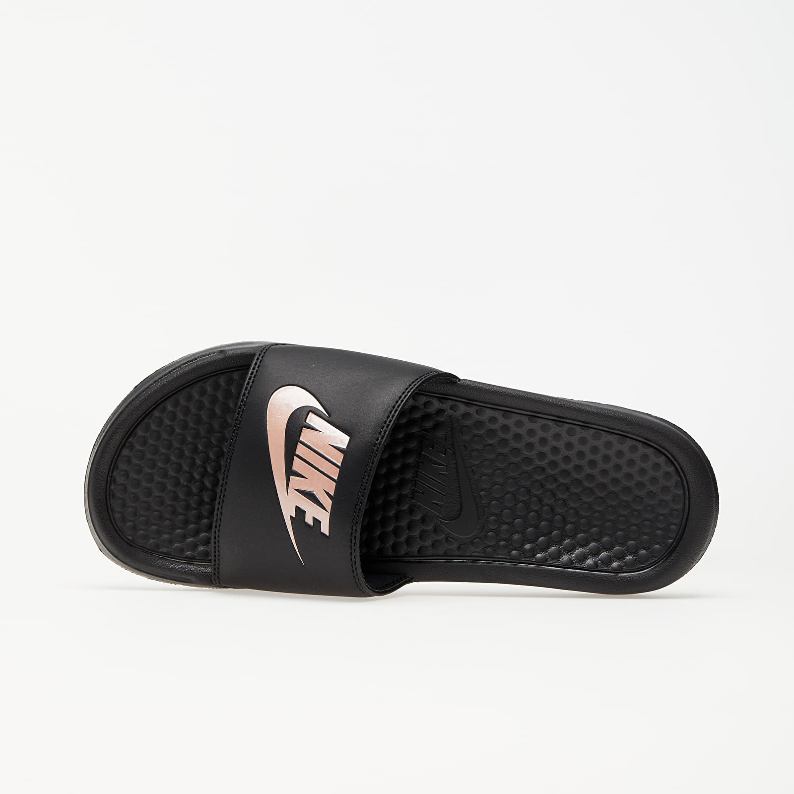 Women s shoes Nike Wmns Benassi Jdi Black Rose Gold Footshop