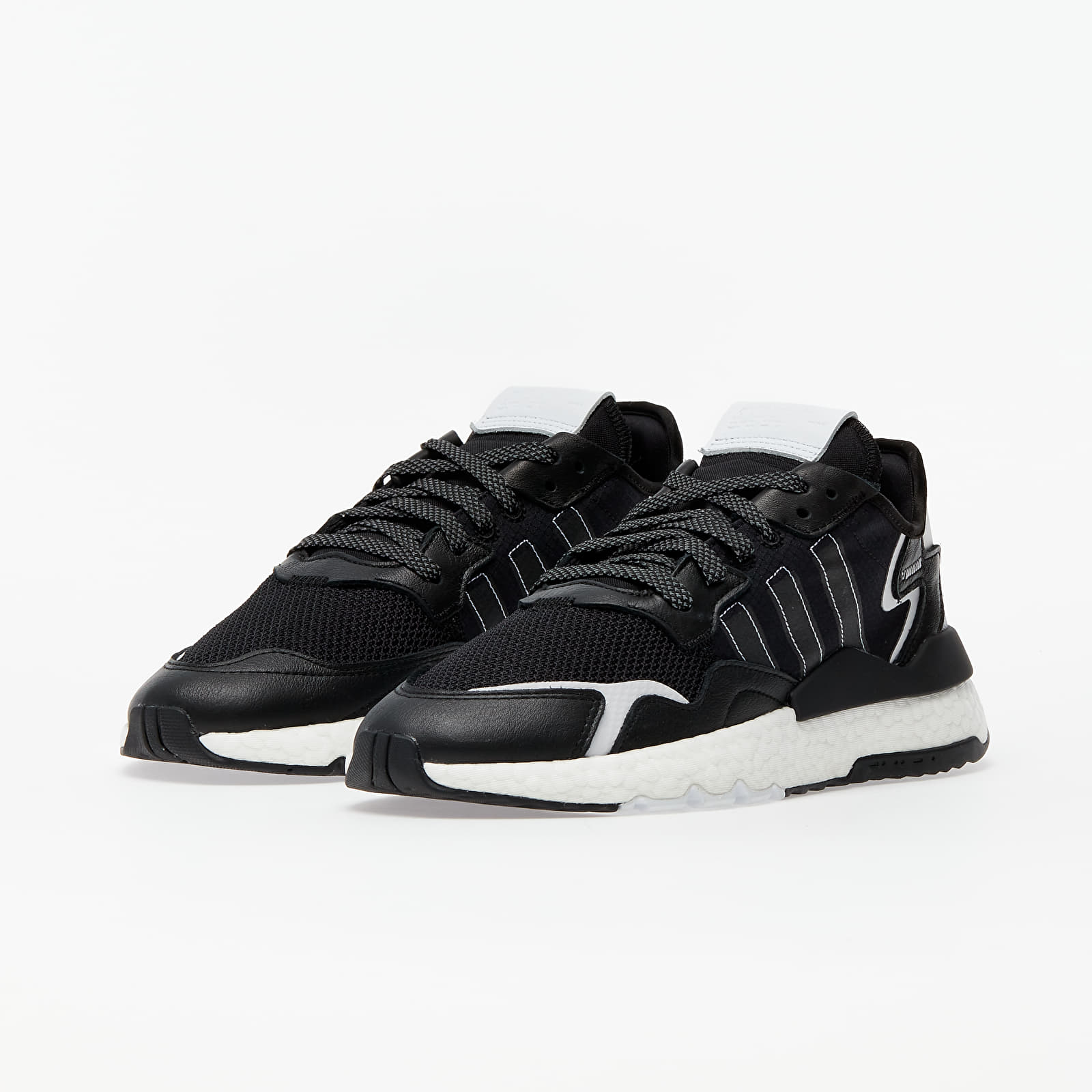 Scarpe uomo adidas Nite Jogger Core Black/ Core Black/ Ftw White