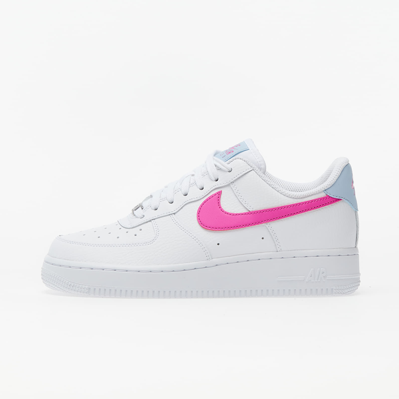 Nike air force 1 pink and blue on sale