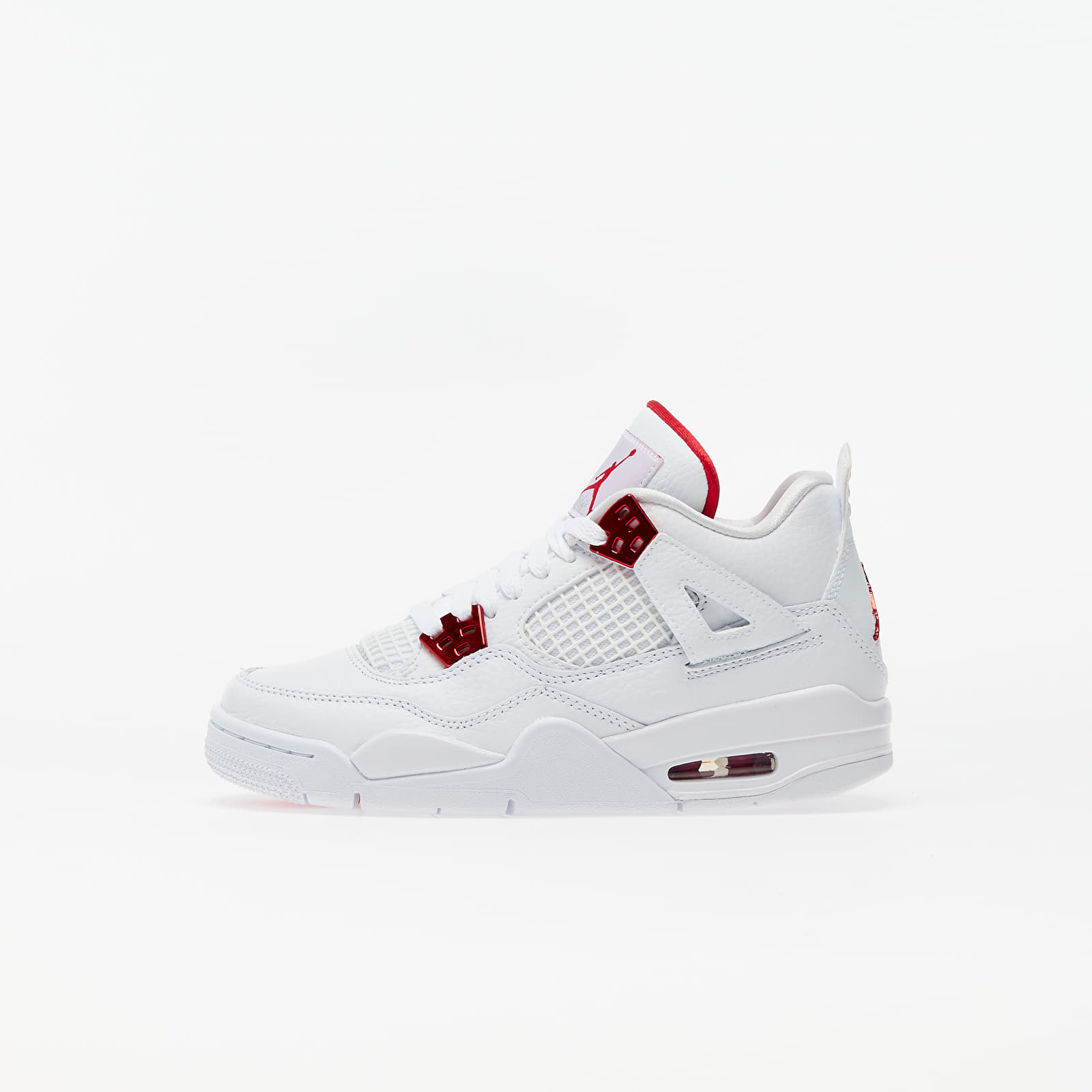 Sneakers og sko til børn Jordan Air 4 Retro (GS) White/ University Red-Metallic Silver