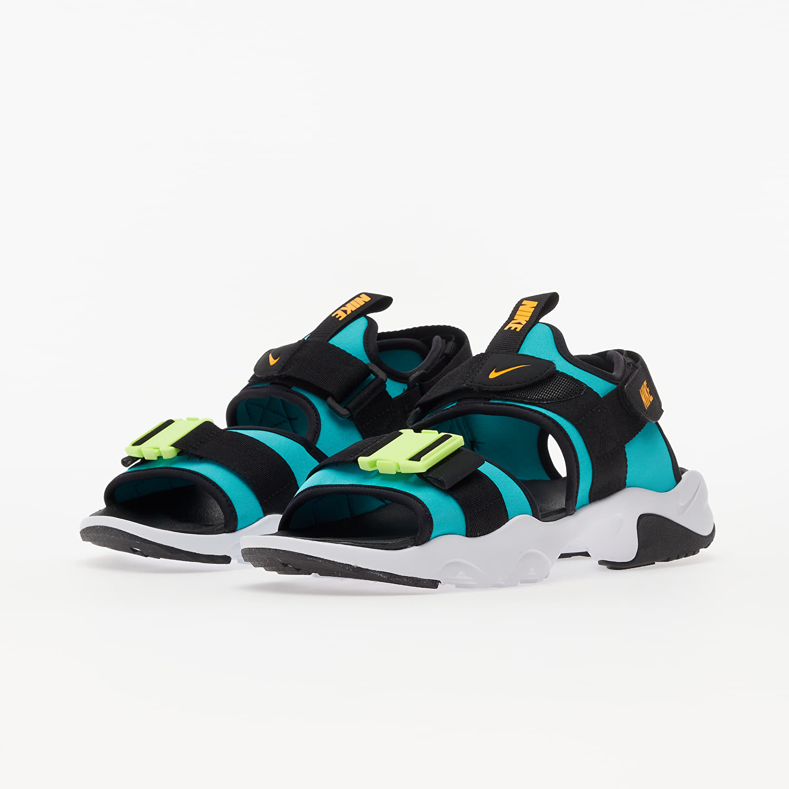 Naisten kengät Nike Wmns Canyon Sandal Oracle Aqua/ Laser Orange-Black