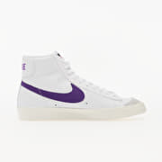 Blazer mid 77 vintage white voltage purple top