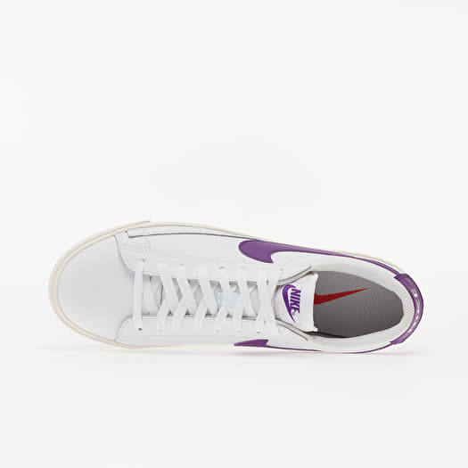 Chaussures et baskets homme Nike Blazer Low Leather White Voltage