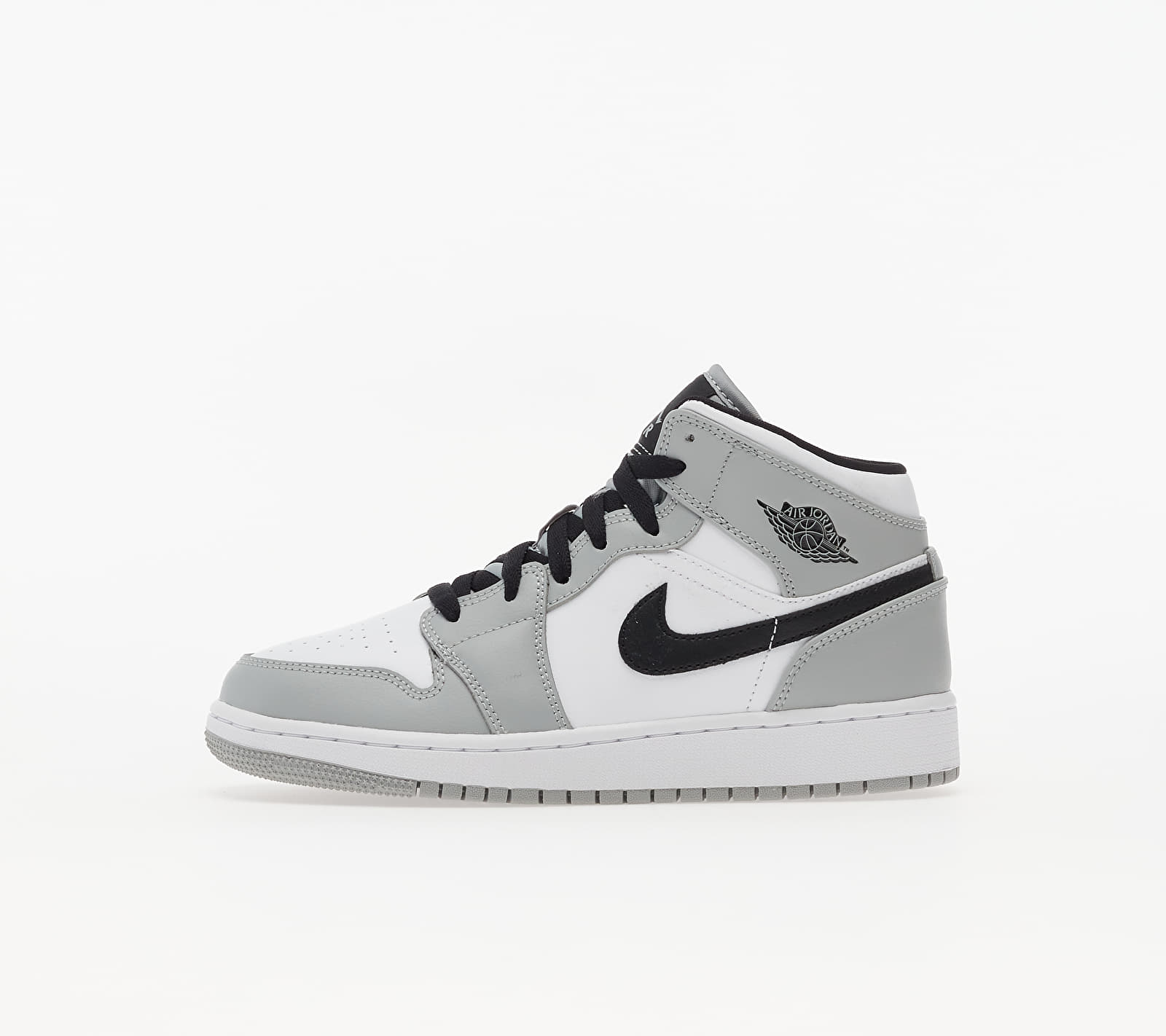 Tenisky Jordan Air 1 Mid (GS) Lt Smoke Grey/ Black-White EUR 35.5