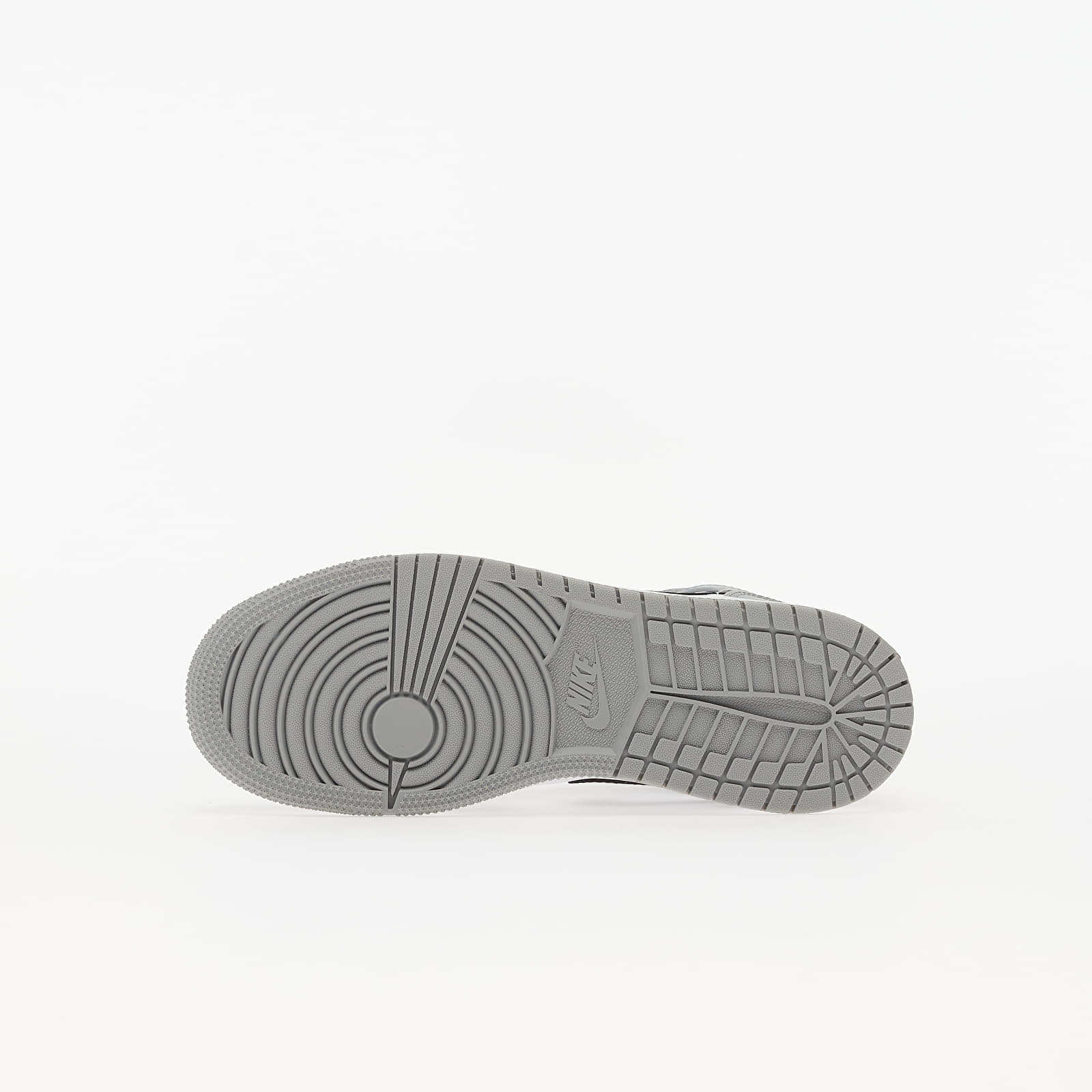 Gyerek sneakerek and cipők Jordan Air 1 Mid (GS) Lt Smoke Grey/ Black-White