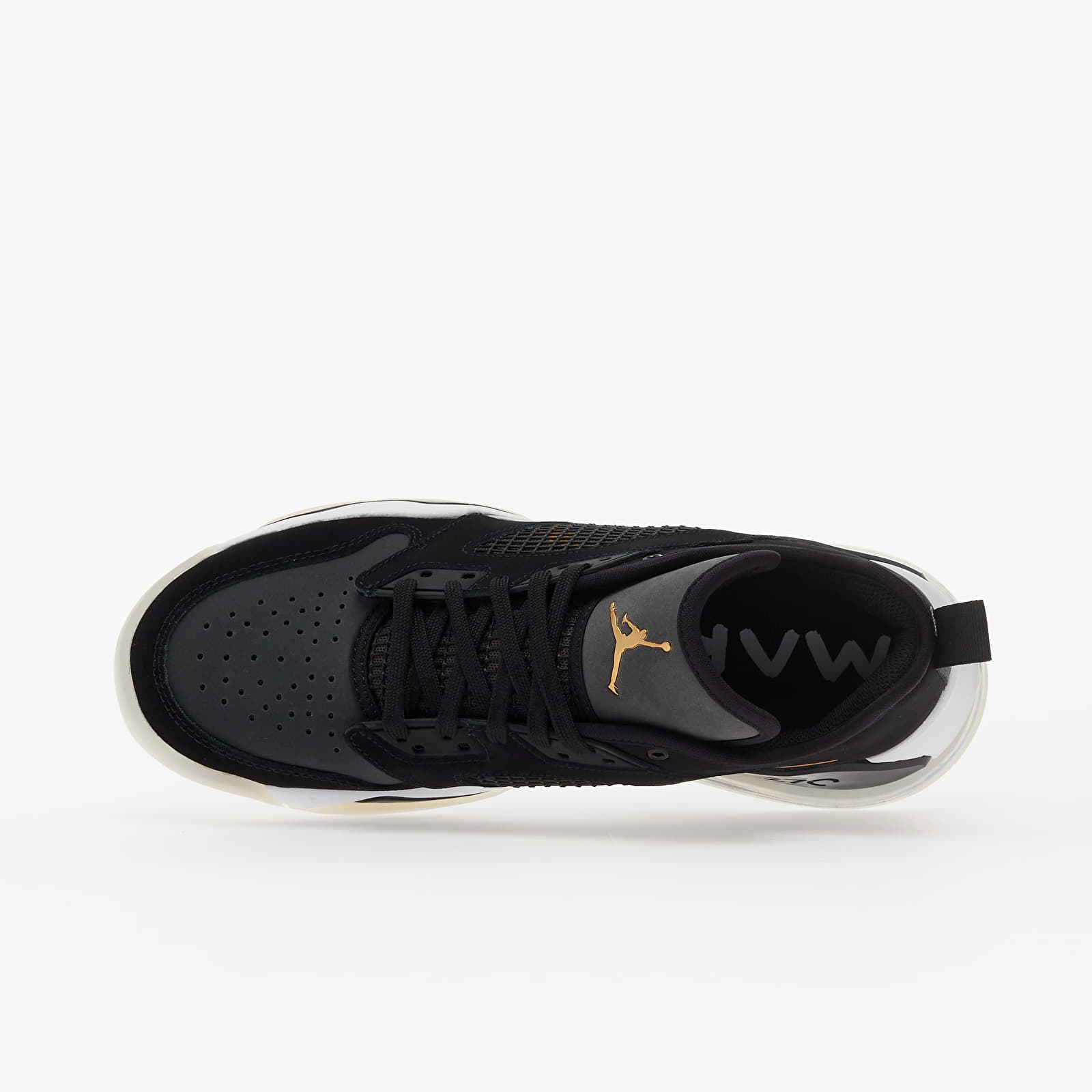 Férfi cipők Jordan Mars 270 Low Black/ Metallic Gold-Dk Smoke Grey-White