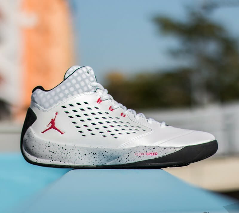 Men's shoes Jordan Rising High White/ Gym Red-Wolf Grey-Black