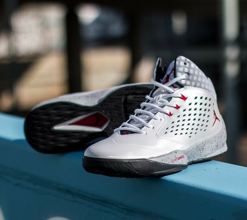 Men's shoes Jordan Rising High White/ Gym Red-Wolf Grey-Black