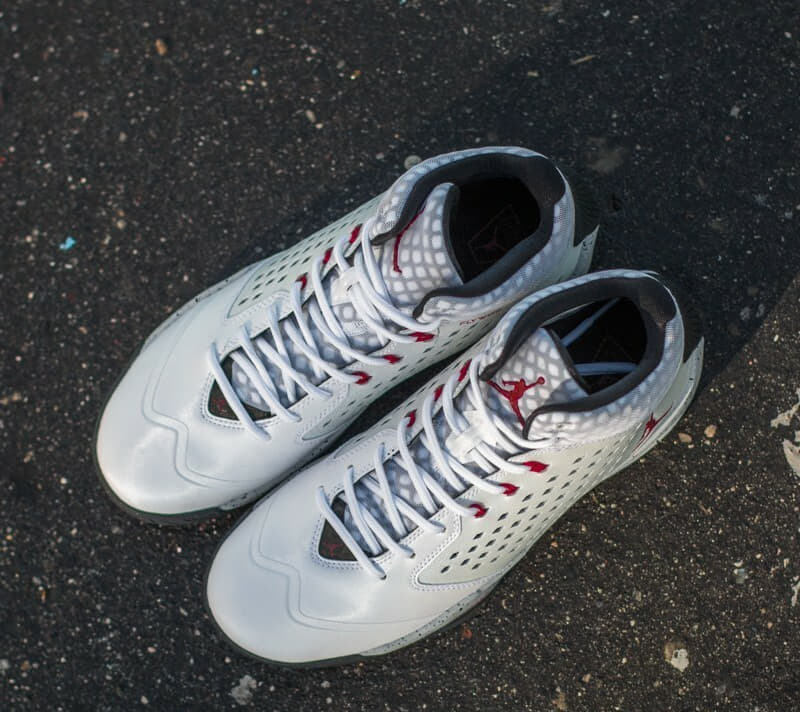 Men's shoes Jordan Rising High White/ Gym Red-Wolf Grey-Black