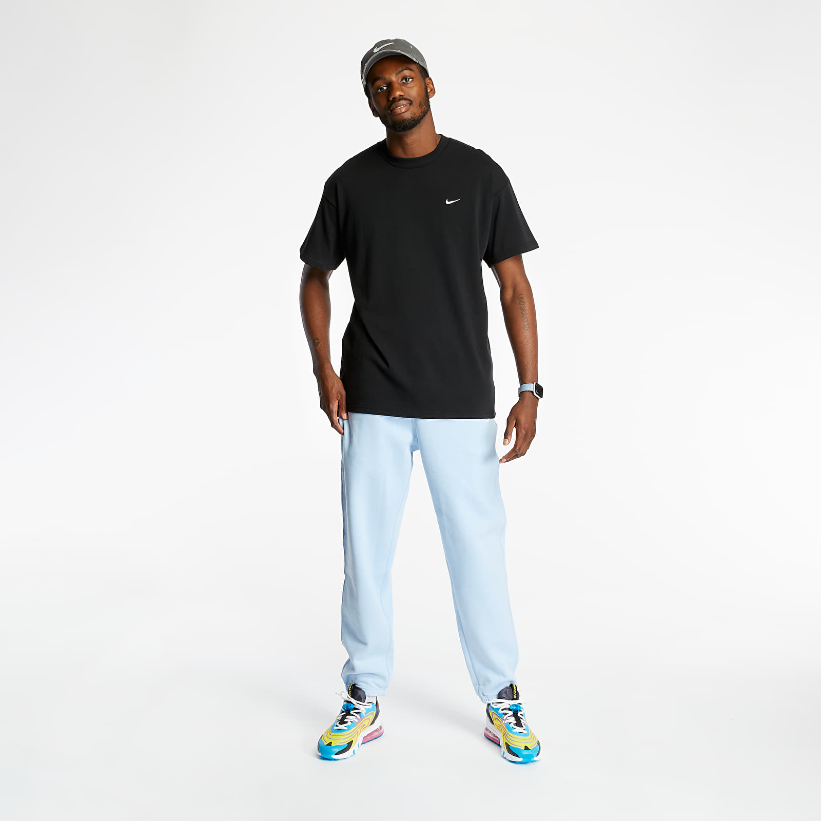 T-shirts Nike NRG Swoosh Tee Black