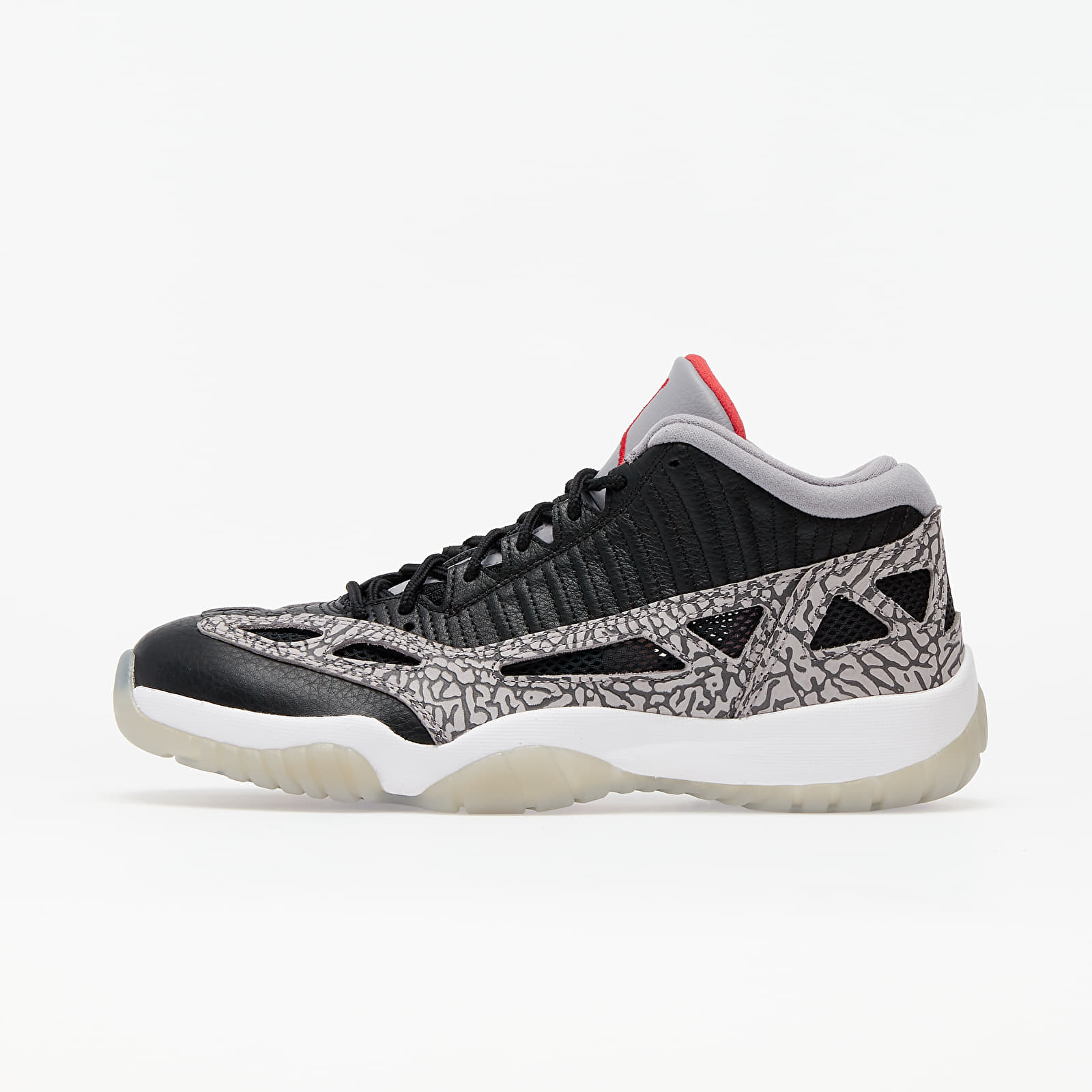 Мъжки кецове и обувки Air Jordan 11 Retro Low Ie Black/ Fire Red-Cement Grey-White