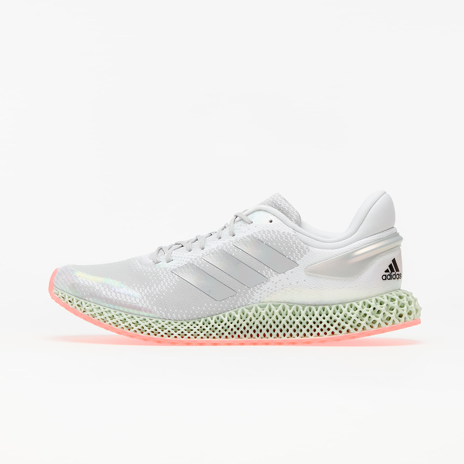 Herren Sneaker und Schuhe adidas 4D Run 1.0 Ftw White/ Silver Metalic/ Signature Pink