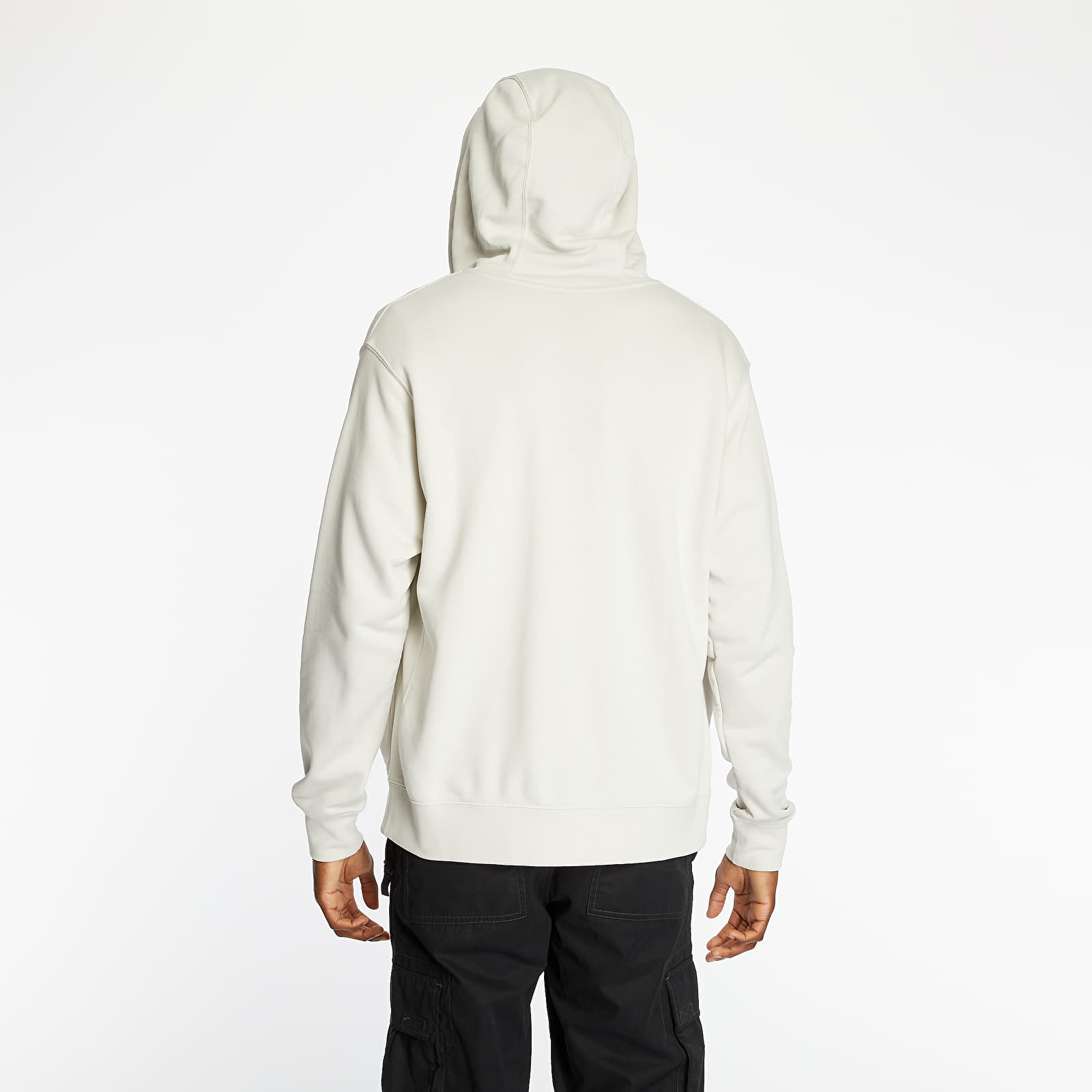 Mikiny Nike Sportswear Club Full Zip Hoodie Beige
