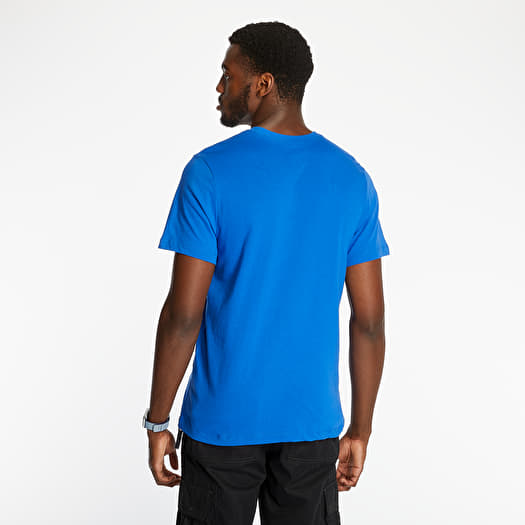 Royal blue and online white nike shirt
