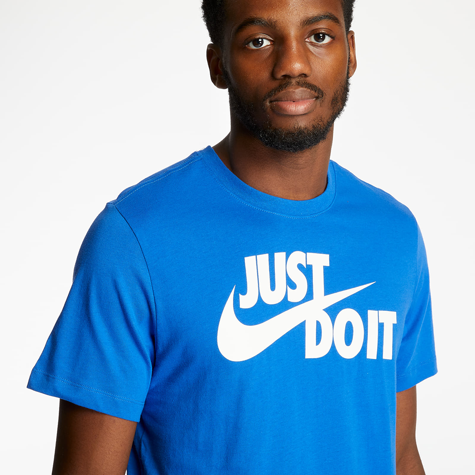 just do it blue shirt