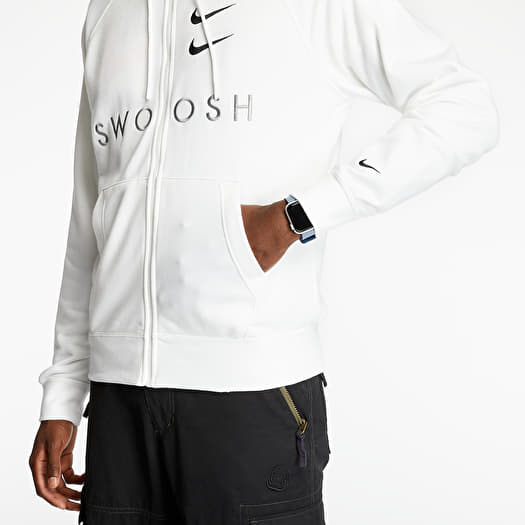 white nike sportswear hoodie