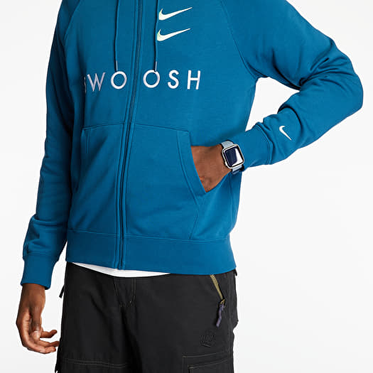 Hoodies and sweatshirts Nike Sportswear Swoosh Hoodie Blue Footshop