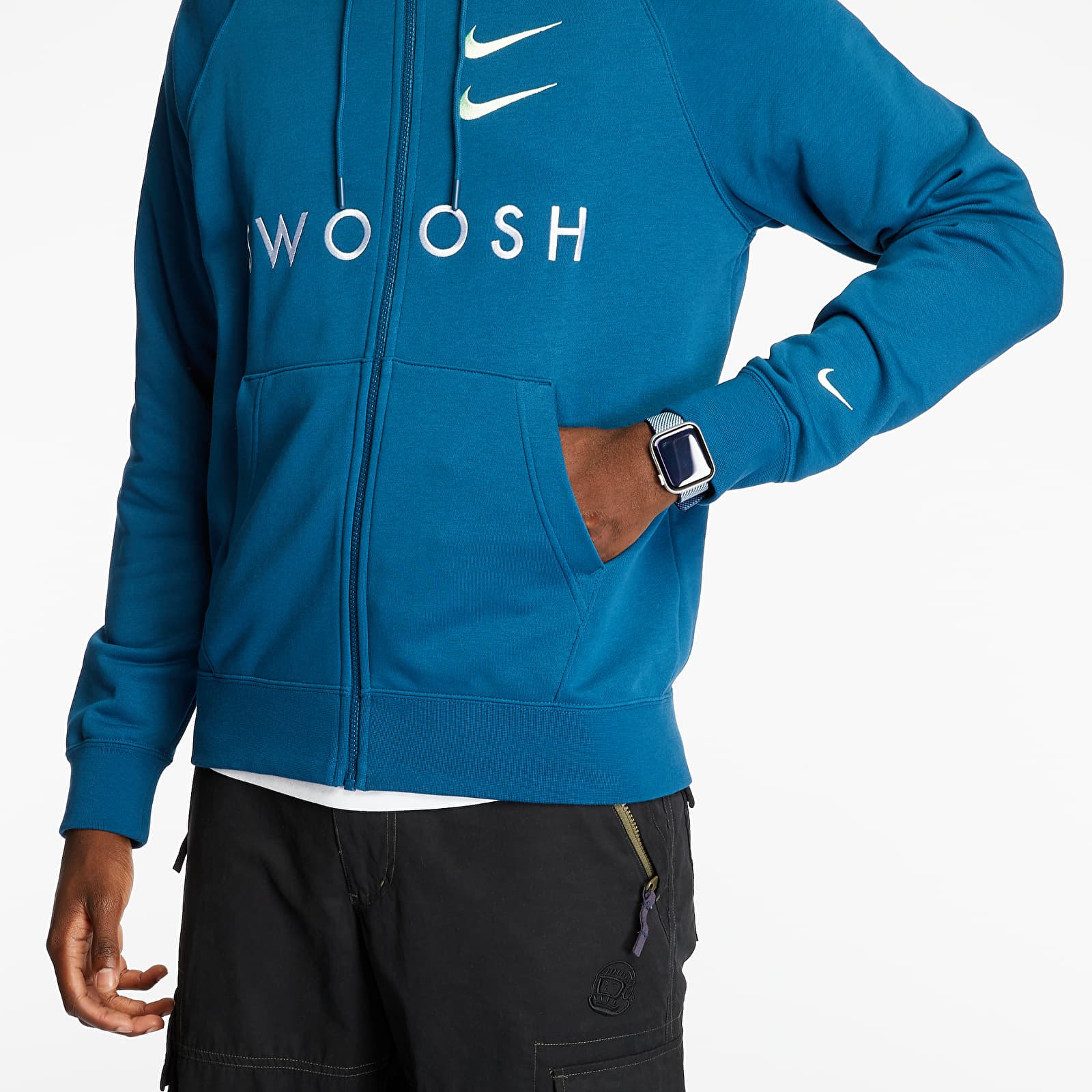 Hoodies and sweatshirts Nike Sportswear Swoosh Hoodie Blue Footshop