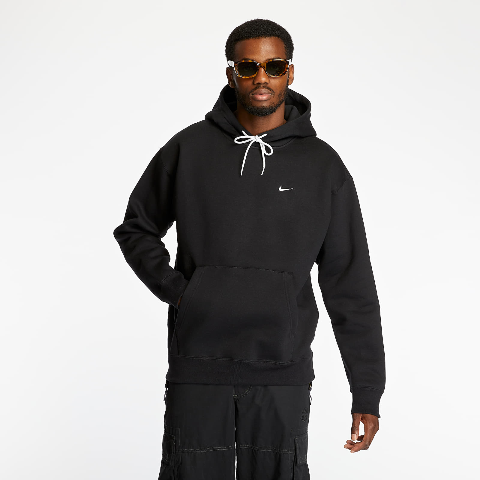 Hoodies and sweatshirts NikeLab Fleece Hoodie Black/ White