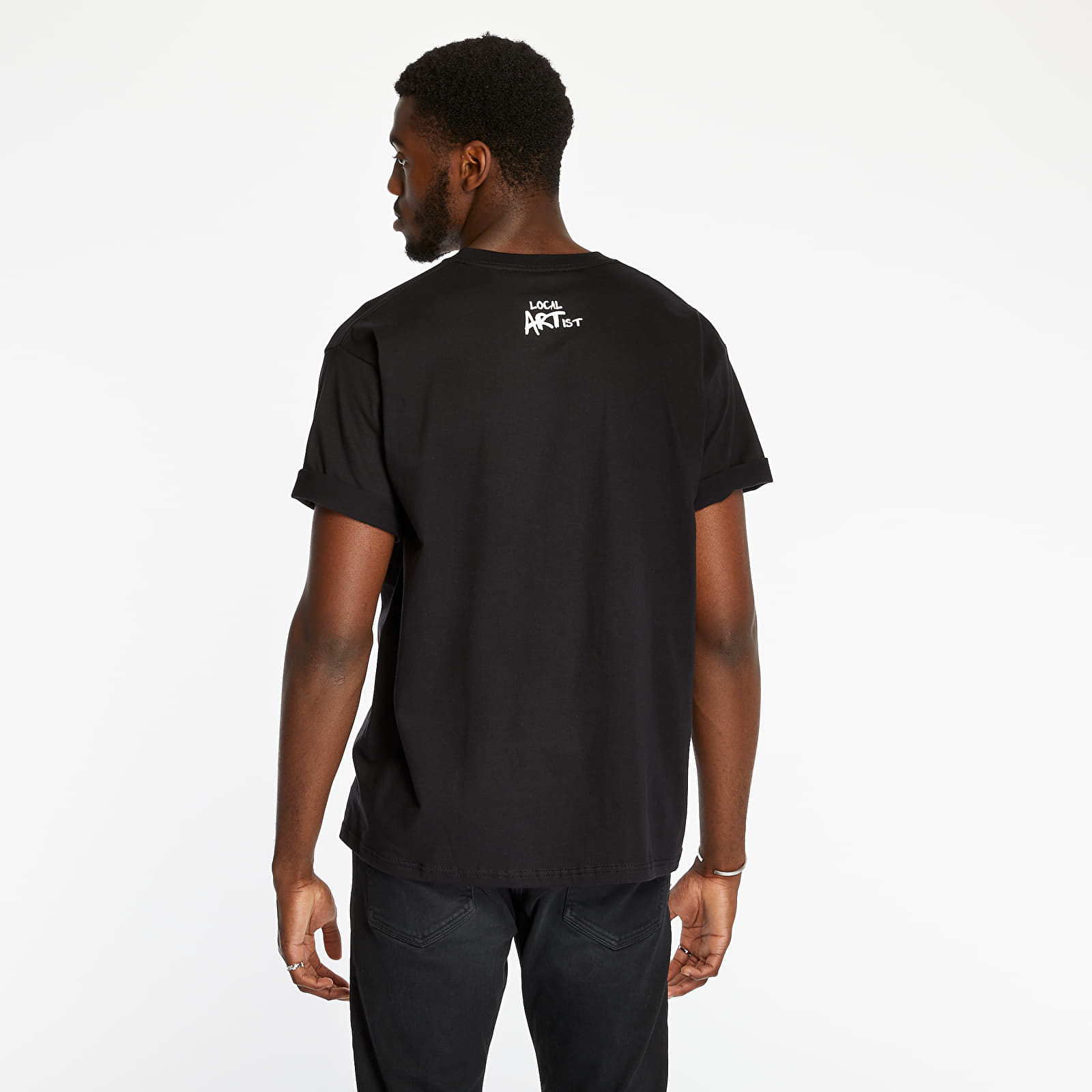 Tričká Footshop Hungarian Artist Glow in the Dark Tee Black