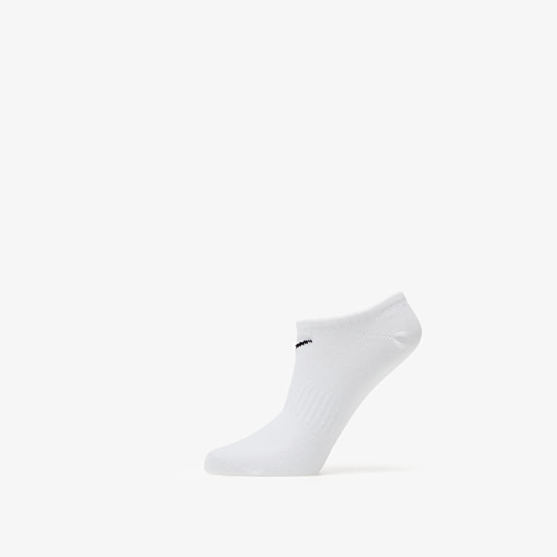 Nogavice Nike Everyday Cotton Lightweight No Show Socks 3-Pack White