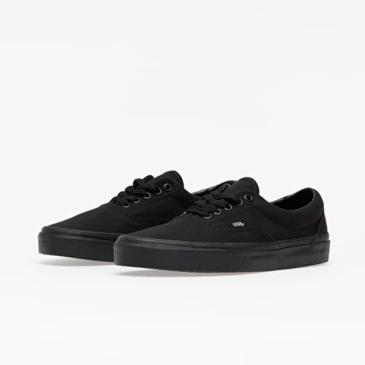 Vans era deals shoes black