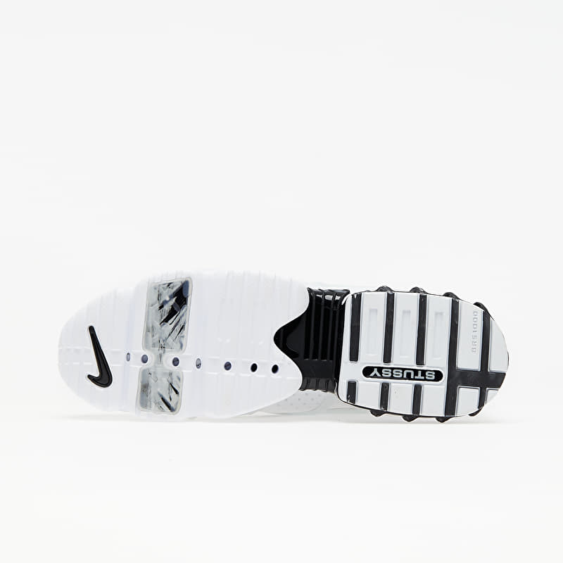 Nike x Stüssy Air Zoom Spiridon KK White/ Black-Habanero Red