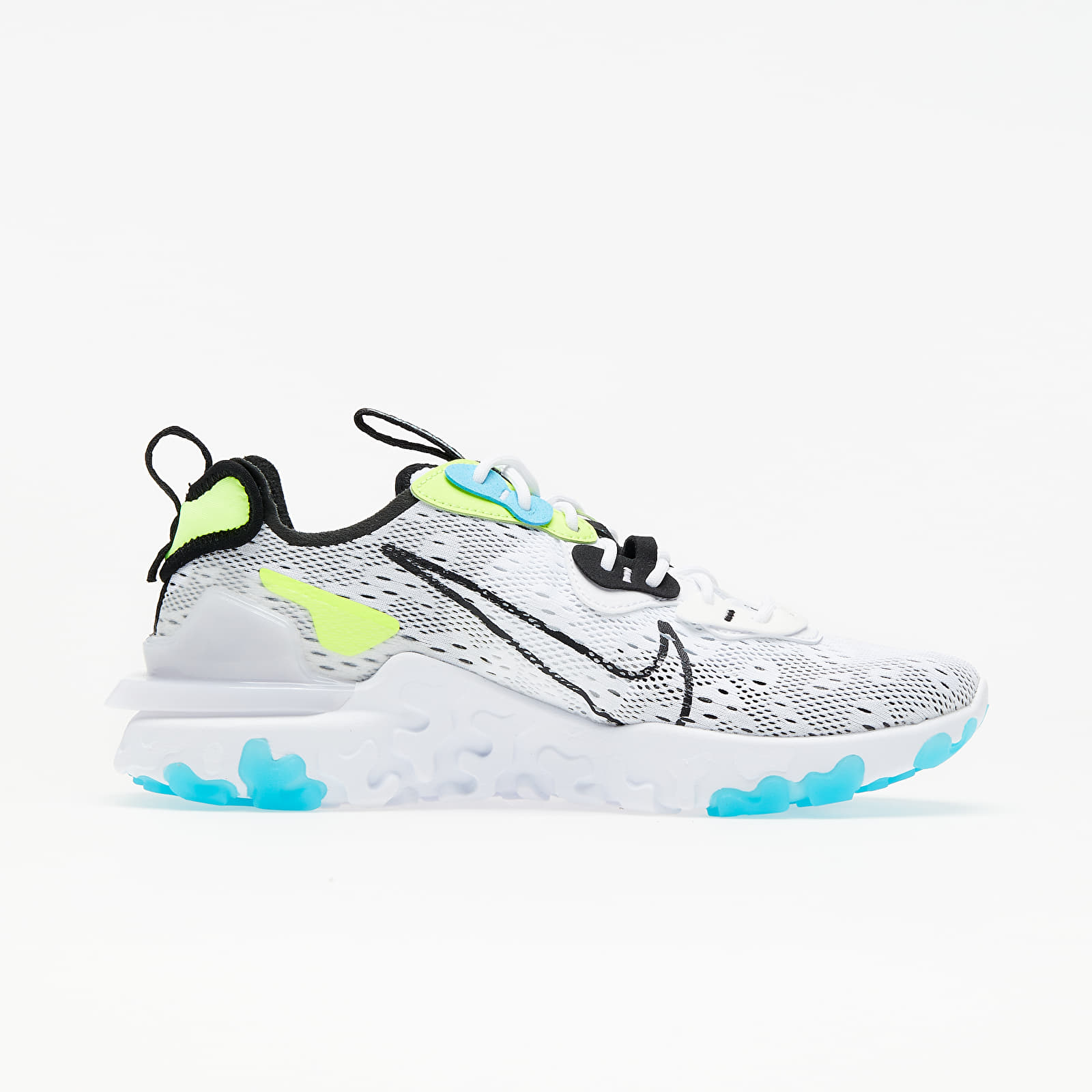 Férfi cipők Nike React Vision White/ Black-Volt-Blue Fury