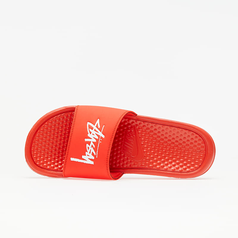 Chaussures et baskets homme Nike x Stüssy Benassi Habanero Red