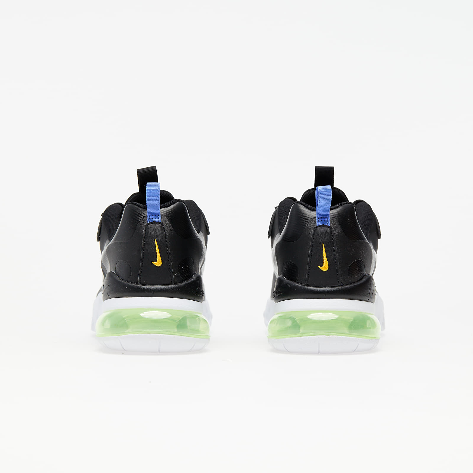 Dječje tenisice i obuća  Nike Air Max 270 React GS Black/ White-Laser Orange-Aurora Green