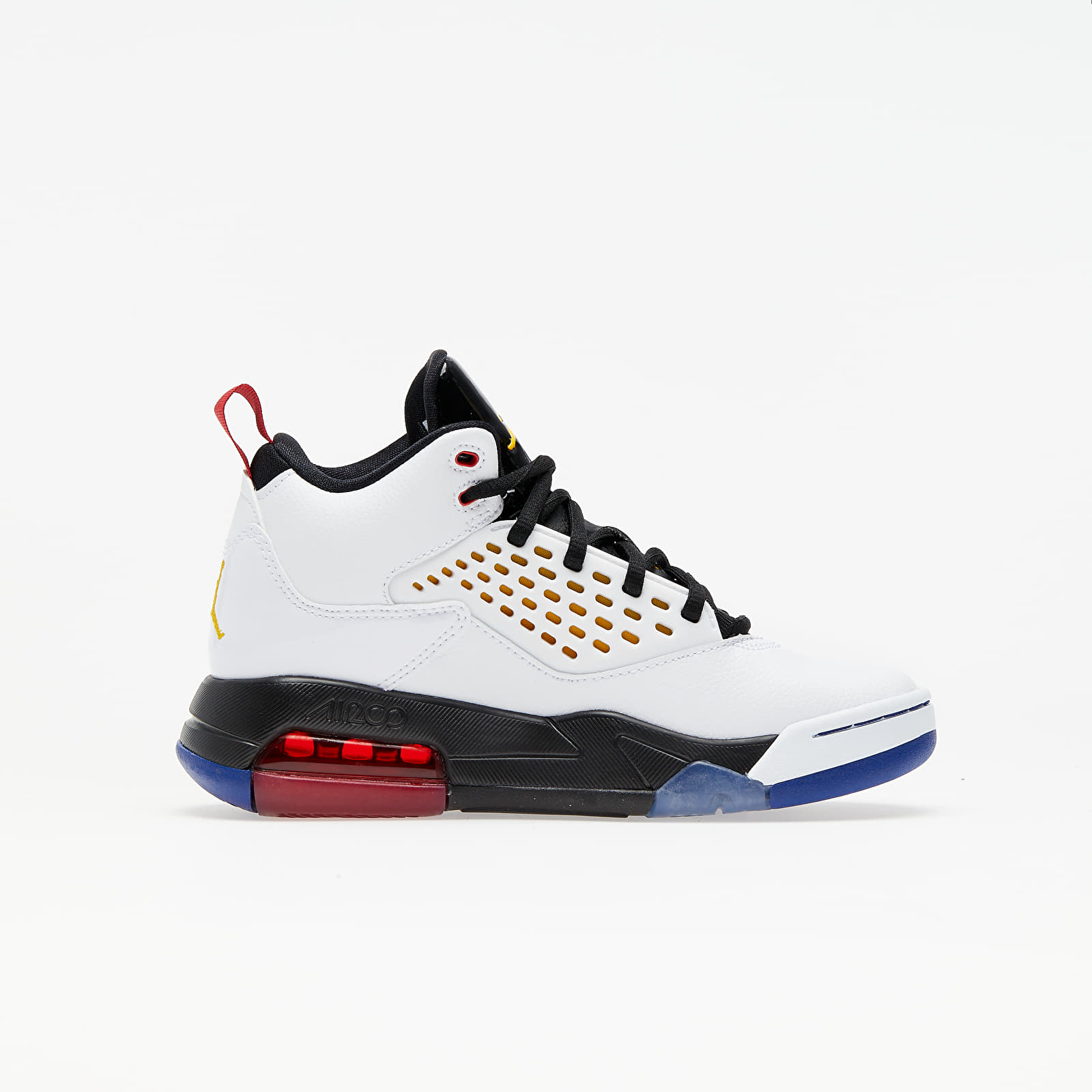 Adidași și încălțăminte pentru copii Jordan Maxin 200 (GS) White/ Dark Sulfur-Black-Deep Royal Blue