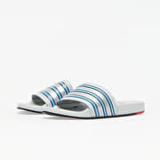 Herren Sneaker und Schuhe adidas Adilette Premium Clear Grey/ Light Blue/  Bright Red | Footshop