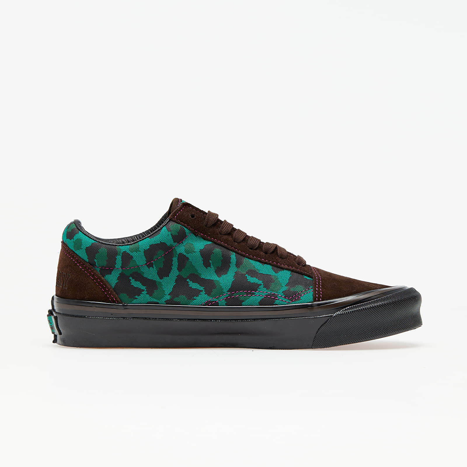 Încălțăminte și sneakerși pentru bărbați Vans Vault Old Skool NS OG LX (Stray Rats) Brown/ Green