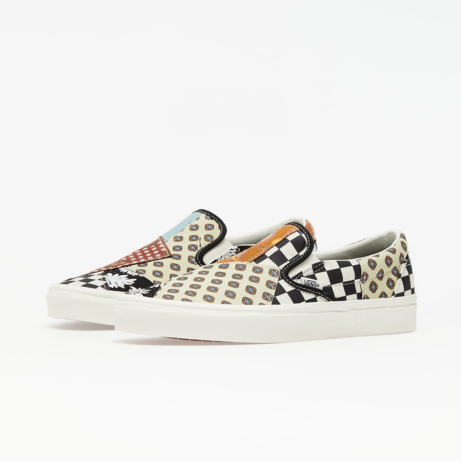 Vans slip on tiger check hot sale