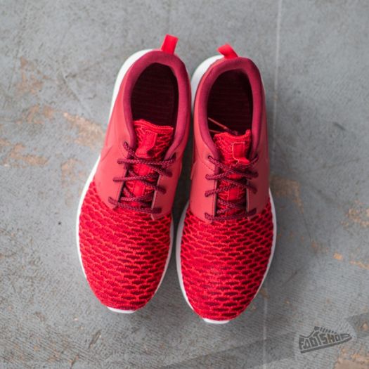 Nike roshe run flyknit hombre rojas store