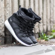 Women s shoes Nike Roshe One Hi Flash GS Black Metallic Silver Summit White Footshop