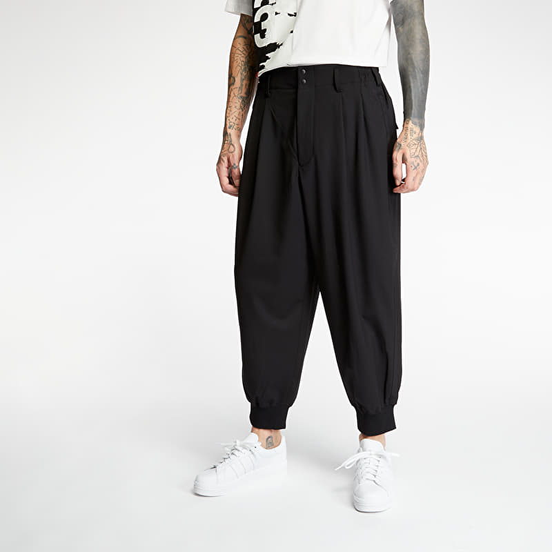 Y-3 Classic Refined Wool Stretch Cuffed Pants Black | Footshop