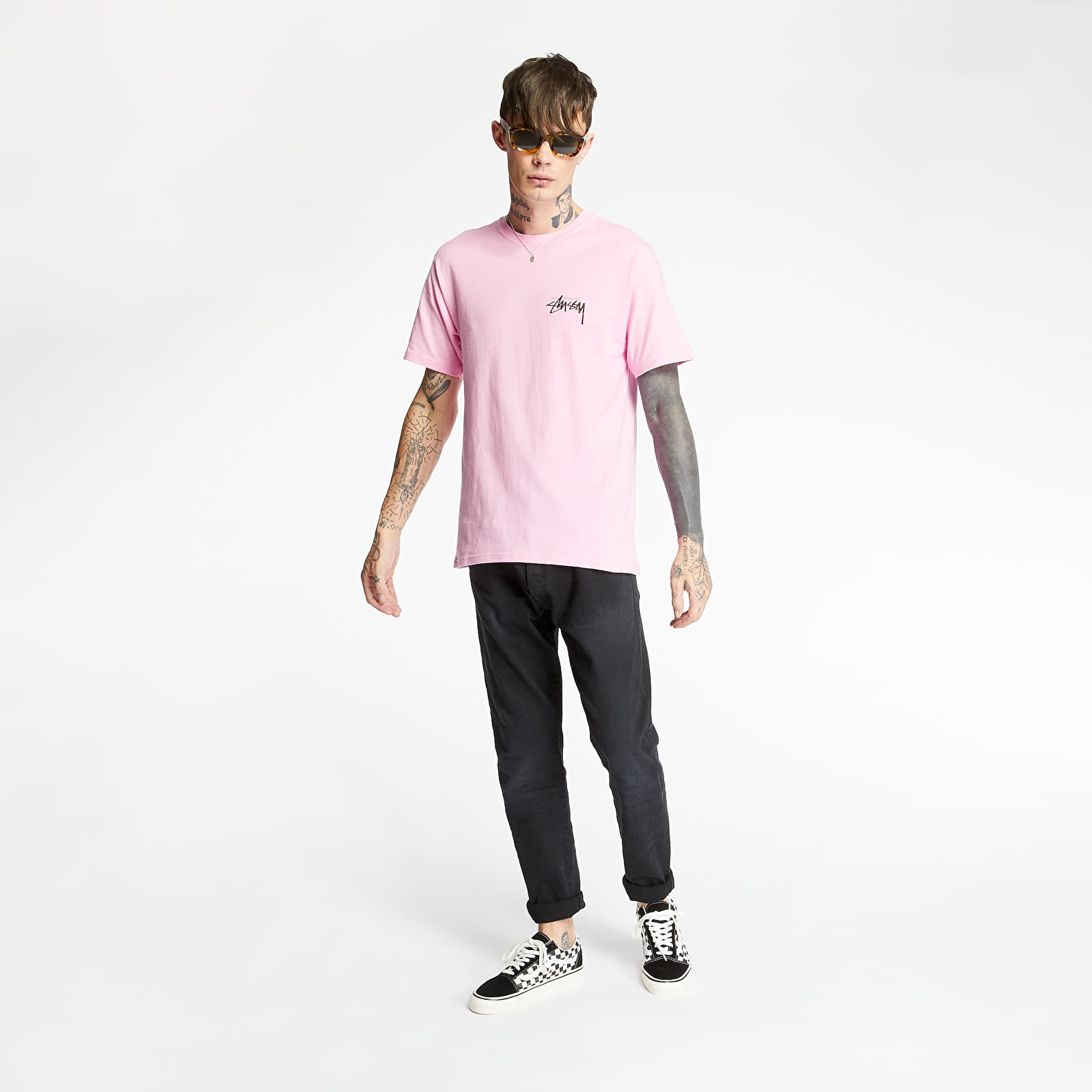 Koszulki Stüssy Shrooms Tee Pink