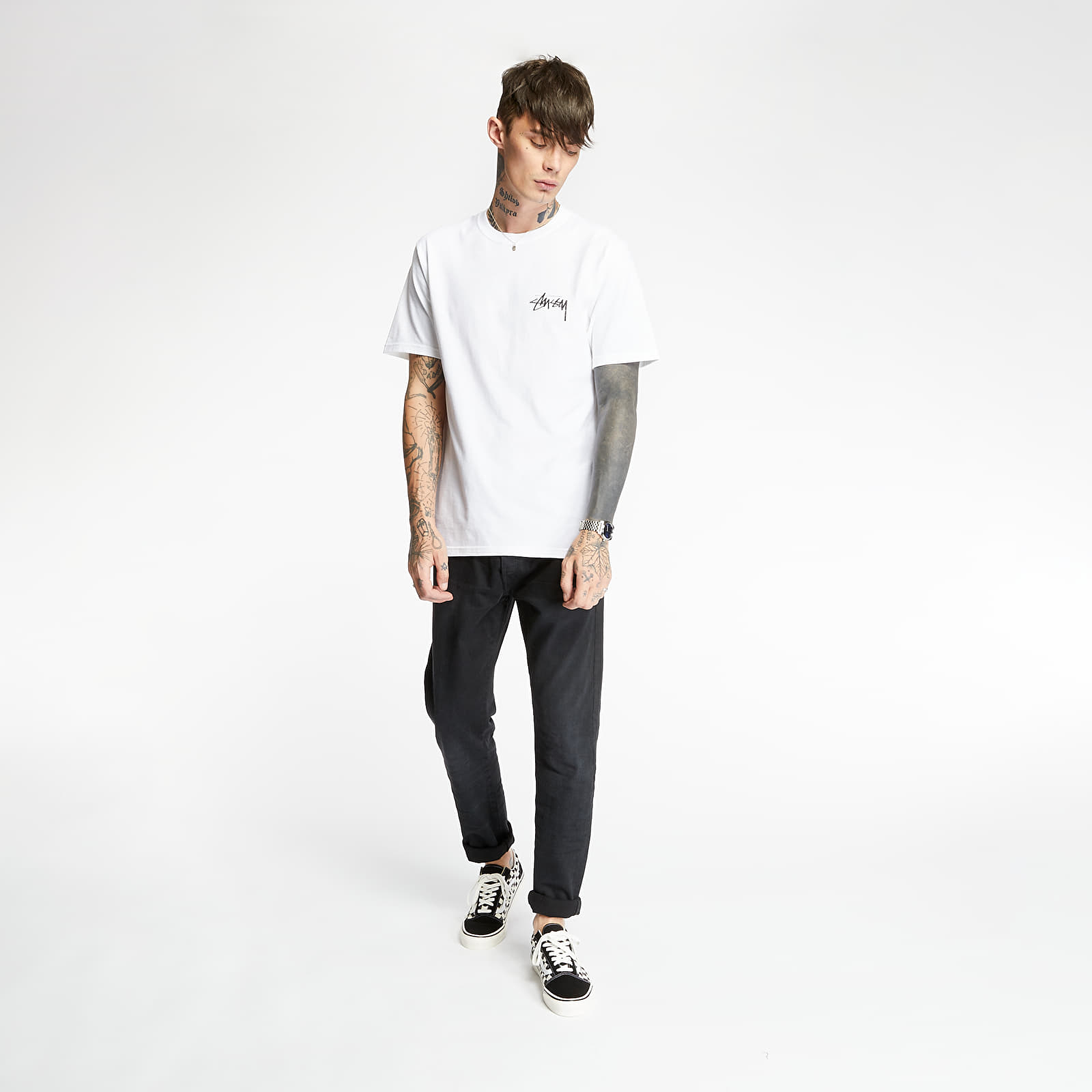 T-shirts Stüssy Shrooms Tee White
