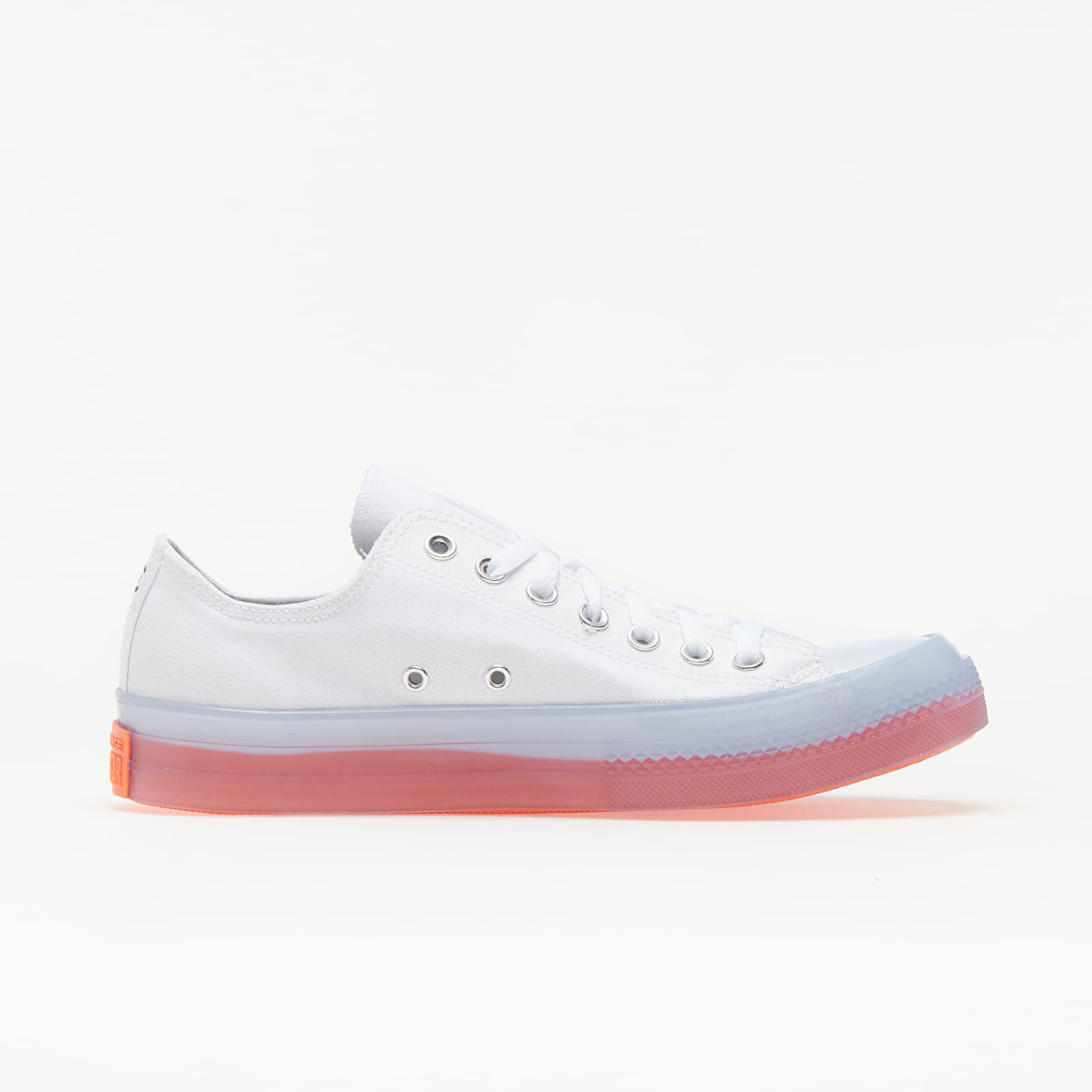 Converse white deals and orange