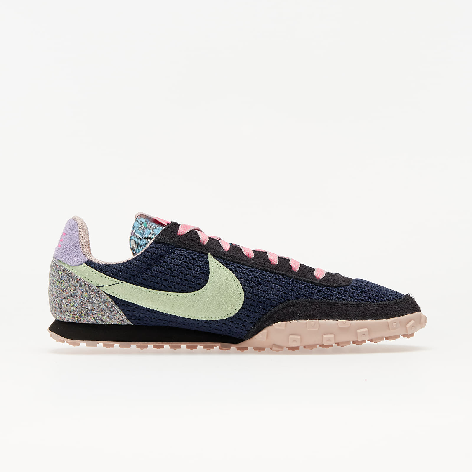 Scarpe uomo Nike Waffle Racer Midnight Navy/ Vapor Green-Black