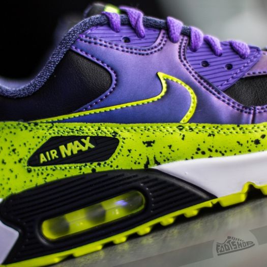 Women s shoes Nike Air Max 90 FB GS Hyper Grape Volt Black