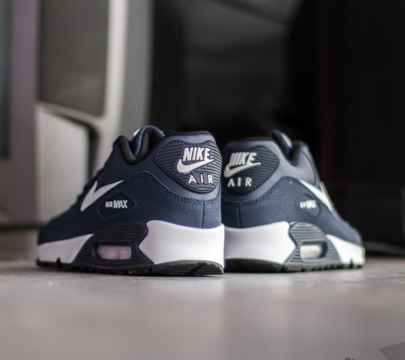Încălțăminte și sneakerși pentru femei Nike Air Max 90 LTR (GS) Midnight Navy/ White-Black