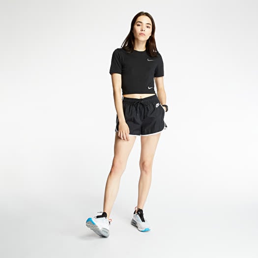 T shirts Nike Sportswear Slim Fit Crop Top Black Footshop