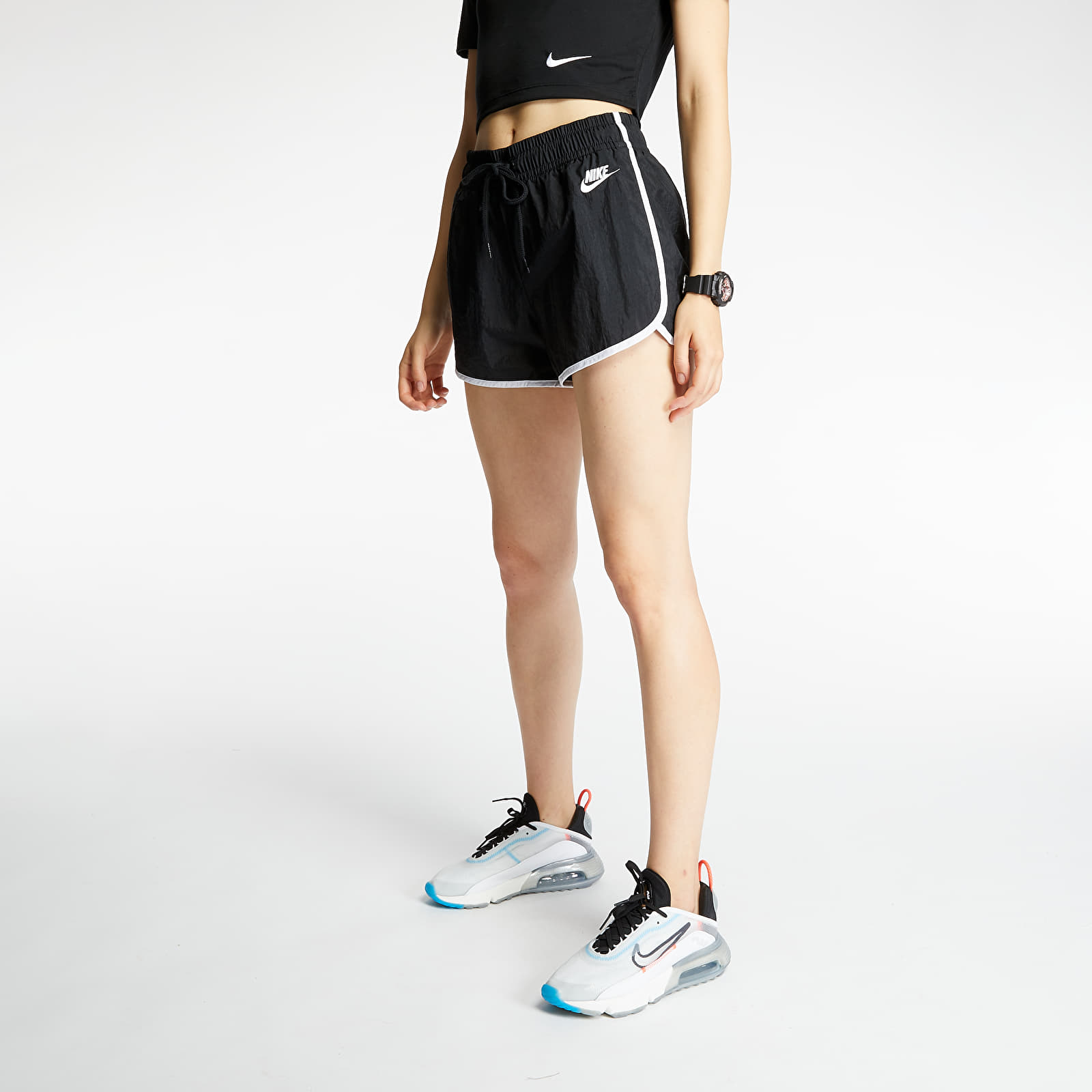 Shorts Nike Sportswear Heritage Shorts Black/ White/ White
