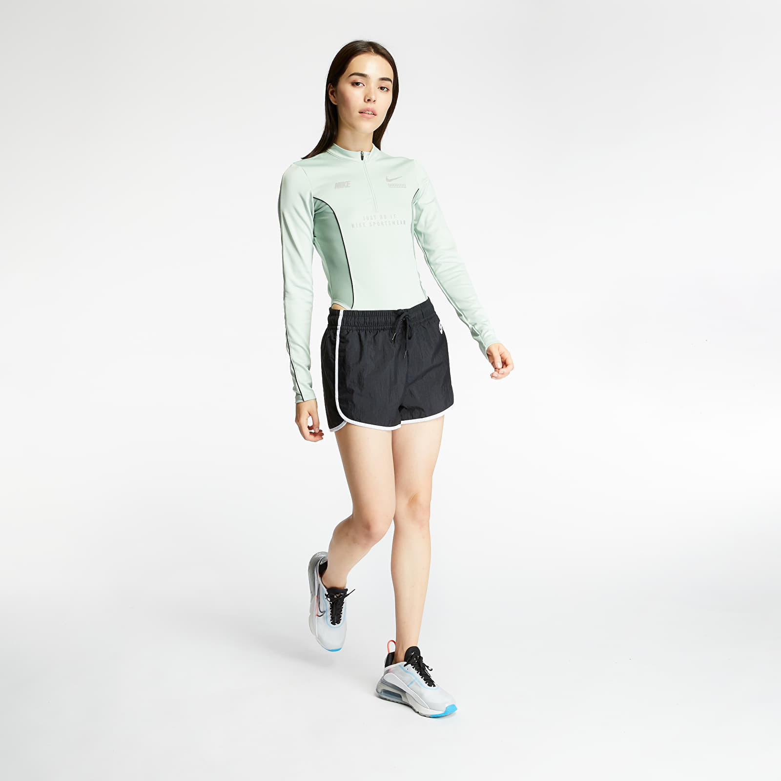 Bodysuit Nike Sportswear DNA Longsleeve Bodysuit Pistachio Frost/ Silver Pine