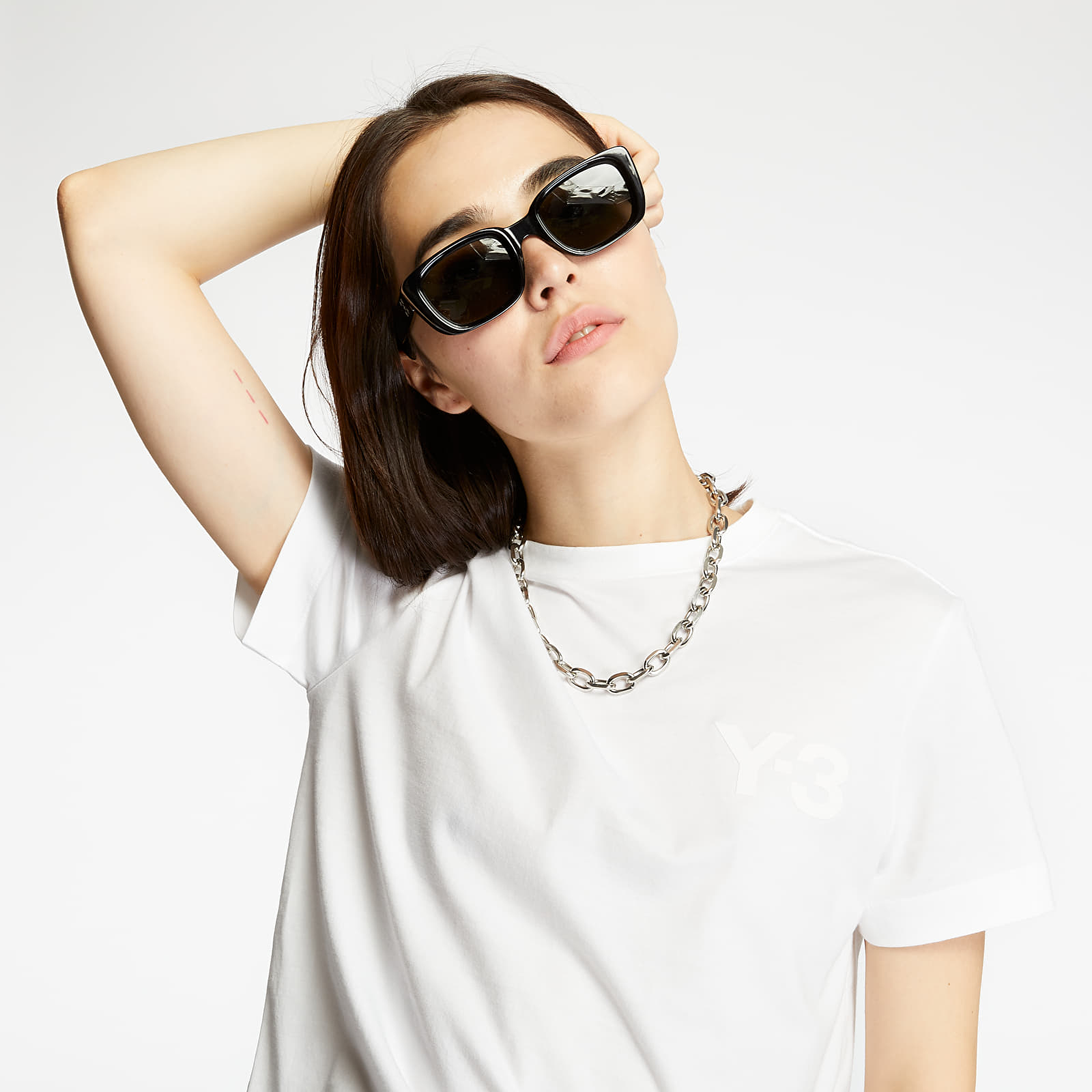 Tričká Y-3 Classic Logo Shortsleeve Tee Core White