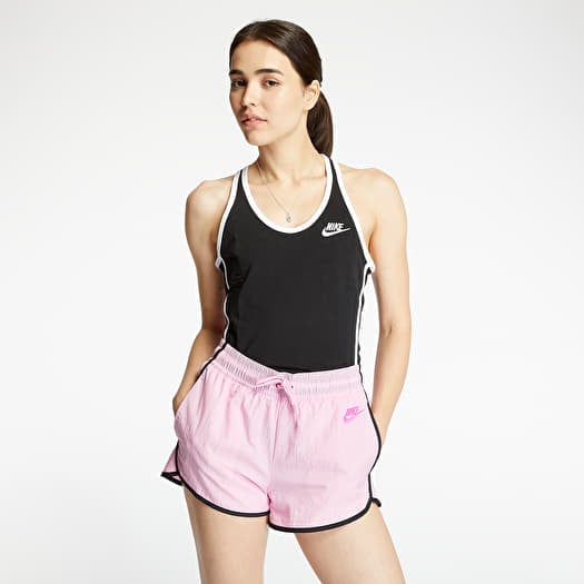 Tank Tops Nike Sportswear Heritage Racerback Tank Black White White Footshop