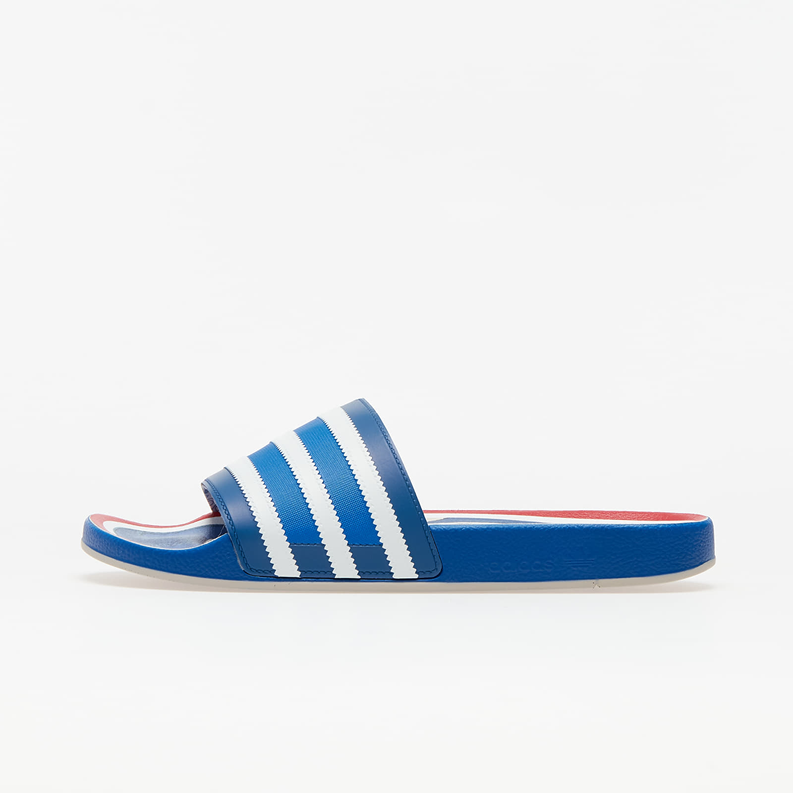 Men s shoes adidas Adilette Premium Blue Ftw White Hi Res Red